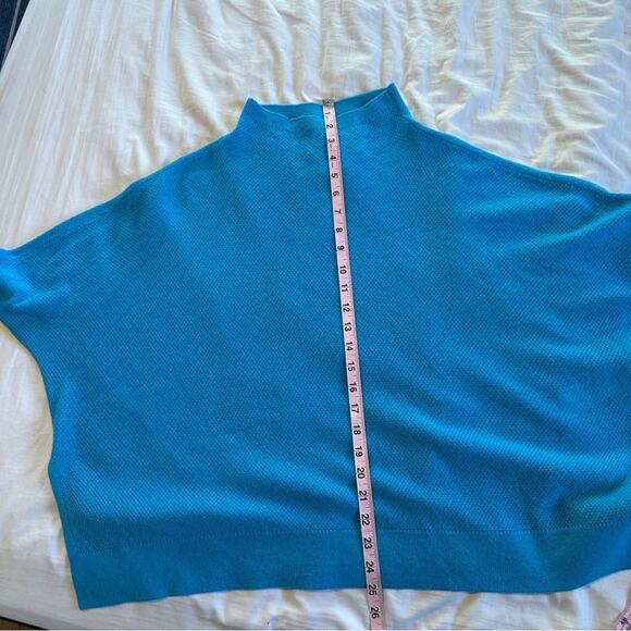 Anthropologie Maeve The Shea Oversized Cashmere Sweater Blue - Picture 7 of 11